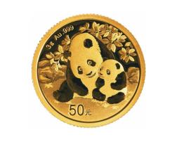 China Panda 2024 Goldpanda 50 Yuan
