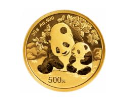 China Panda 2024 Goldpanda 500 Yuan