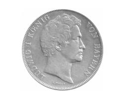 Bayern König Ludwig I Silber 1 Gulden 1843