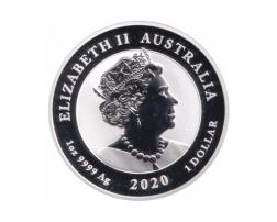 [KOPIE] Australien Double Pixiu 1 Unze Silber 2020