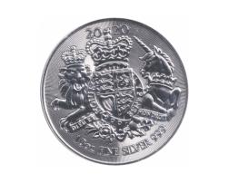 England 2020 George 10 Unzen Silbermünze