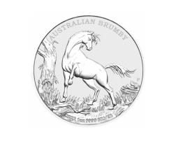 Australien Brumby 1 Unze Silber 2022