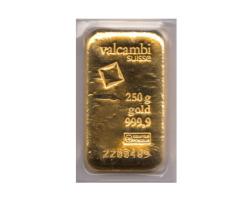 Goldbarren 250 Gramm Valcambi