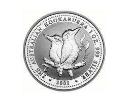 Kookaburra 1 Unze 2001