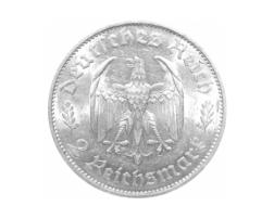 Friedrich Schiller 2 Reichsmark Silbermünze