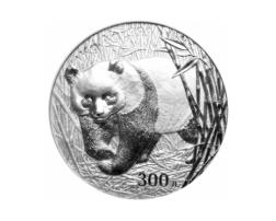 China Panda 1 Kilo 2001 Silberpanda 200 Yuan