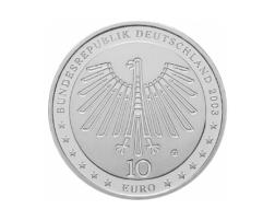 10 Euro Silber Gedenkmünze ST 2003 Gottfried Semper