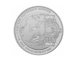 10 Euro Silber Gedenkmünze PP 2003 Gottfried Semper