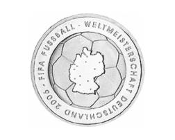 10 Euro Silber ST 2003 Fussball WM Deutschland