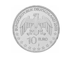 10 Euro Silber Gedenkmünze ST 2003 Justus Liebig