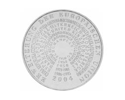 10 Euro Silber Gedenkmünze PP 2004 EU Erweiterung