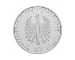 10 Euro Silber Gedenkmünze ST 2004 Eduard Mörike