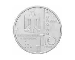 10 Euro Silber Gedenkmünze ST 2004 Bauhaus Dessau
