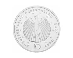 10 Euro Silber ST 2005 Fussball WM Deutschland
