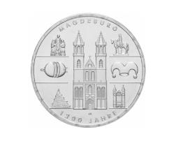 10 Euro Silber Gedenkmünze ST 2005 Magdeburg