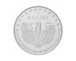 10 Euro Silber ST 2005 Nationalpark Bayrischer Wald