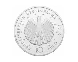 10 Euro Silber PP 2006 Fussball WM Deutschland