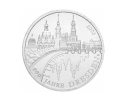 10 Euro Silber Gedenkmünze PP 2006 800 Jahre Dresden