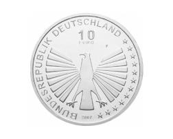 10 Euro Silber Gedenkmünze ST 2007 Römische Verträge