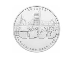 10 Euro Silber Gedenkmünze ST 2007 Saarland