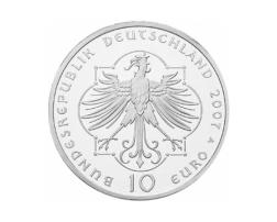 10 Euro Silber Gedenkmünze PP 2007 Elisabeth Thüringen