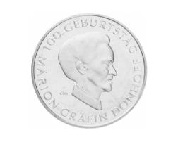 10 Euro Silber Gedenkmünze PP 2009 Gräfin Dönhoff