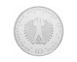 10 Euro Silber Gedenkmünze PP 2010 Deutsche Einheit