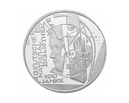 10 Euro Silber Gedenkmünze PP 2012 Nationalbibliothek