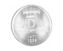5 DM Silber Gedenkmünze Albrecht Dürer 1972