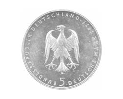 5 DM Silber Gedenkmünze Heinrich Kleist 1977