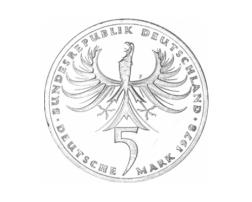 5 DM Silber Gedenkmünze Balthasar Neumann 1978
