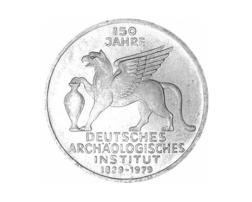 5 DM Silber Gedenkmünze Archäologisches Institut 1979