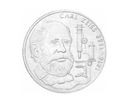 10 DM Silber Gedenkmünze Carl Zeiss 1988