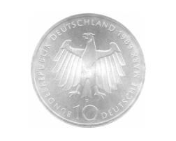 10 DM Silber Gedenkmünze 2000 Jahre Bonn 1989