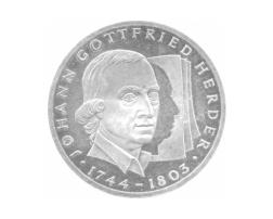 10 DMSilber Gedenkmünze Johann Gottfried Herder 1994