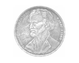 10 DM Silber Gedenkmünze Philipp Melanchthon 1997