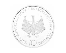 10 DM Silber Gedenkmünze Dieselmotor 1997