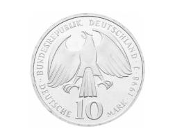 10 DM Silber Gedenkmünze Westfälischer Friede 1998