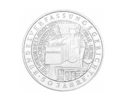 10 DM Silber Gedenkmünze Bundesverfassungsgericht 2001