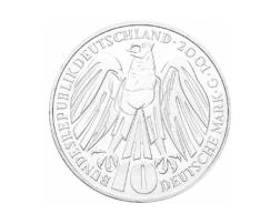 10 DM Silber Gedenkmünze Bundesverfassungsgericht 2001