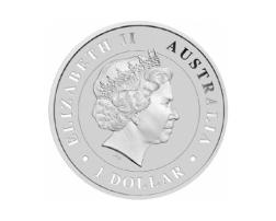 1 Unze Australien Silber Salzwasserkrokodil 2014 Perth Mint