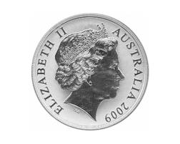 1 Unze Silber Känguru 2009 Australien Roayal Mint 1 Dollar