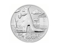 1 Unze Silber Känguru 2008 Australien Roayal Mint 1 Dollar