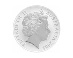 1 Unze Silber Känguru 2008 Australien Roayal Mint 1 Dollar