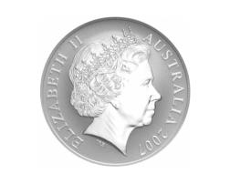 1 Unze Silber Känguru 2007 Australien Roayal Mint 1 Dollar