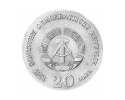 DDR 1974 20 Mark Silber Gedenkmünze Immanuel Kant