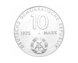 DDR 1975 10 Mark Gedenkmünze Warschauer Pakt