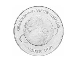 DDR 1978 10 Mark Gedenkmünze Weltraumflug