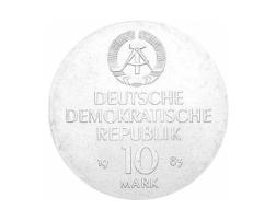 DDR 1983 10 Mark Silber Gedenkmünze Richard Wagner