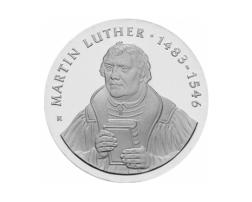 DDR 1983 20 Mark Silber Gedenkmünze Martin Luther